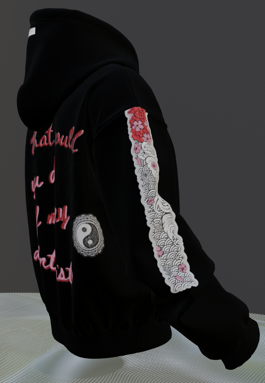 520gsm Cotton Hoodie (Life)